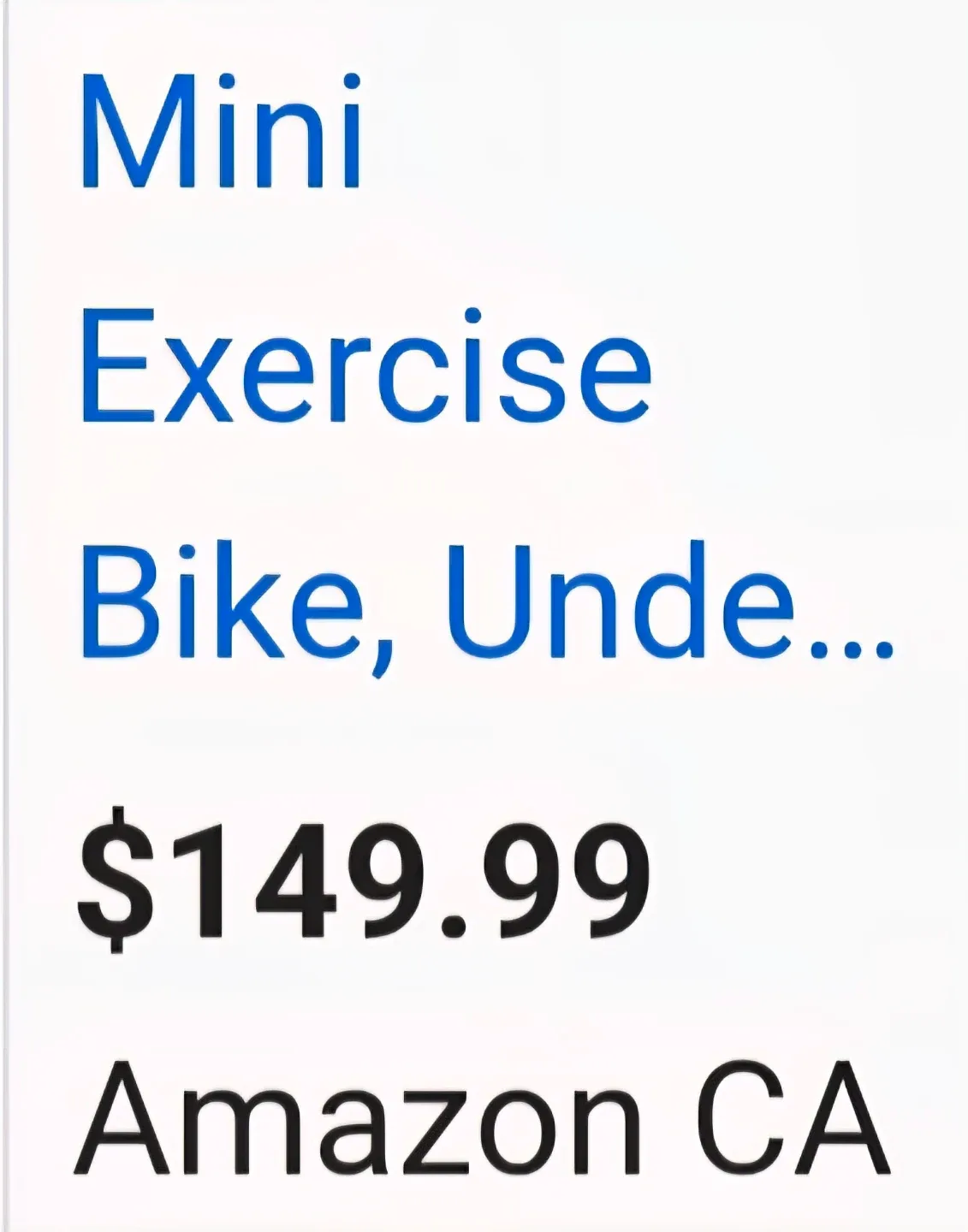 AGM Mini Exercise Bike - New image indicator(8)