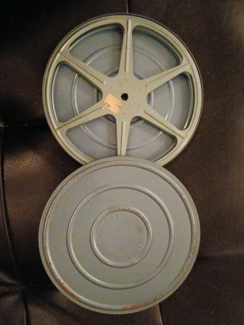 Vintage Metal Film Reels and Original Metal Cases - photo 2