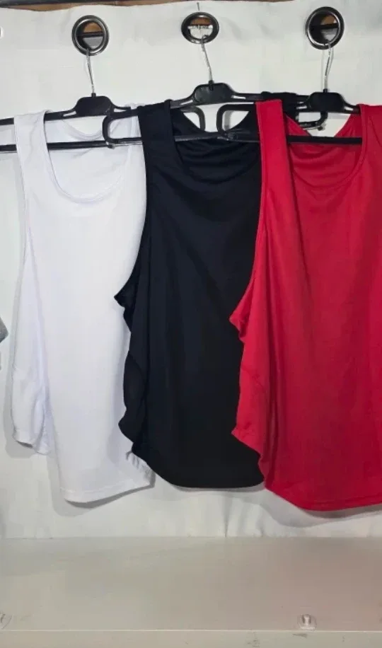 Tank Tops - White, Black, Red