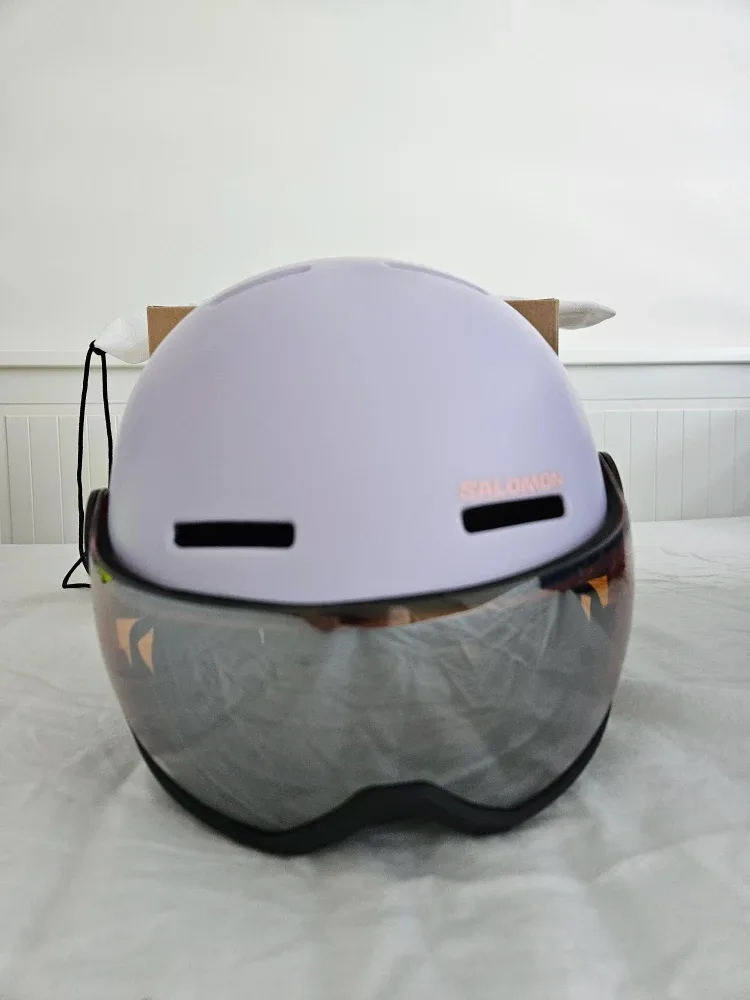 Salomon Juniors' Orka Visor Snow Helmet- Size M #Cleanout image indicator(2)