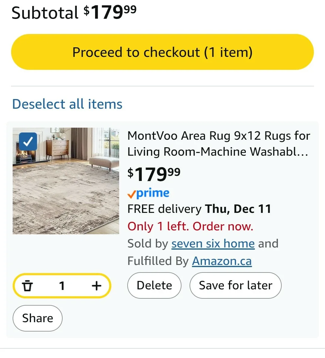 9x12 Browny Beige Washable Rug image indicator(3)