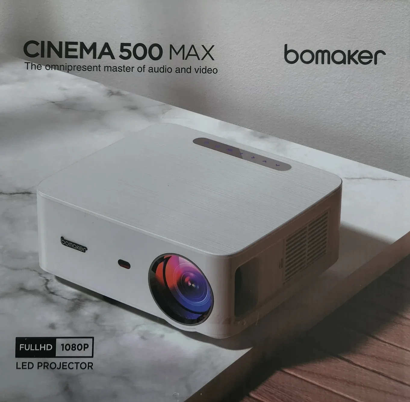 #Cleanout  Brand New Bomaker Cinema LED Projector