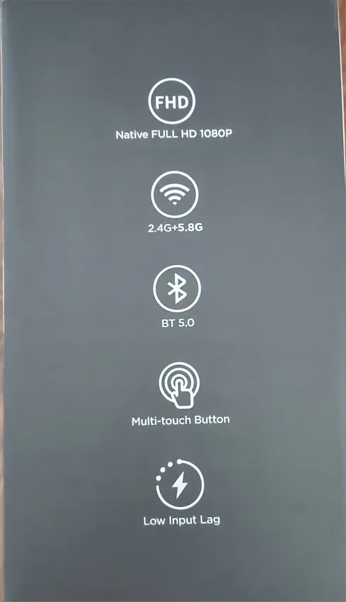 #Cleanout  Brand New Bomaker Cinema LED Projector image indicator(2)