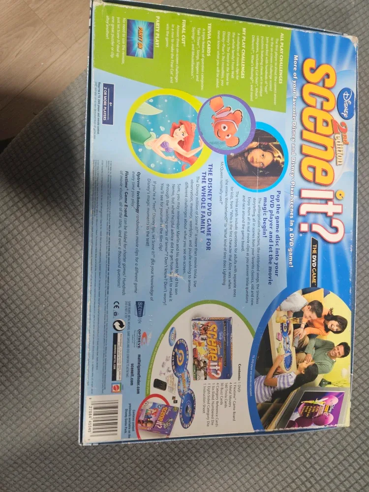 Disney Scene It? 2nd Edition DVD Game