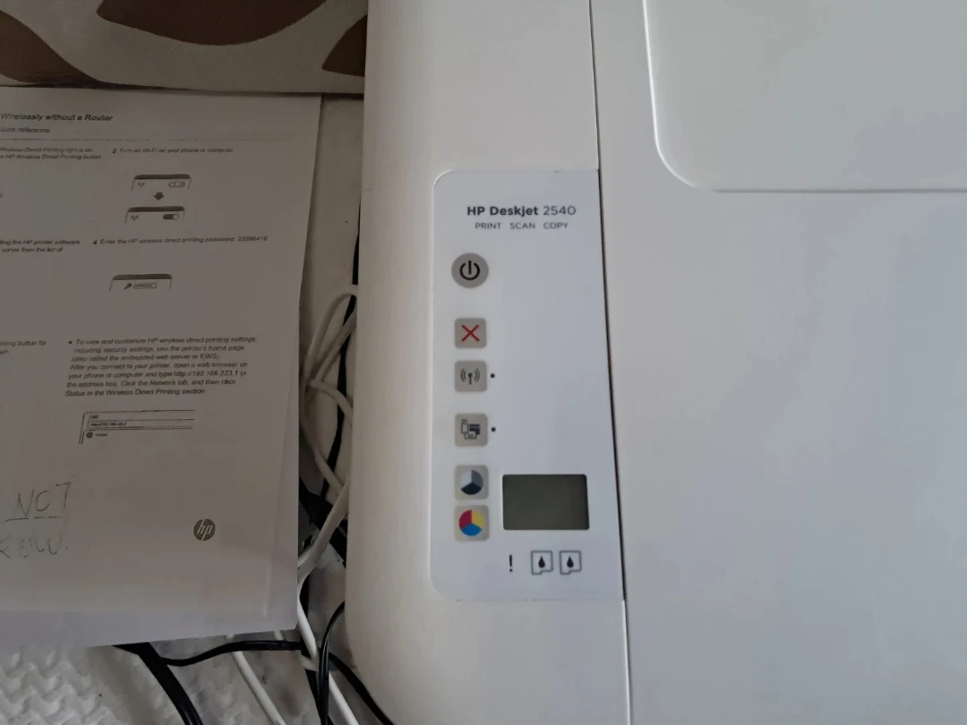 HP Deskjet 2540 Printer - Print, Scan, Copy - photo 3