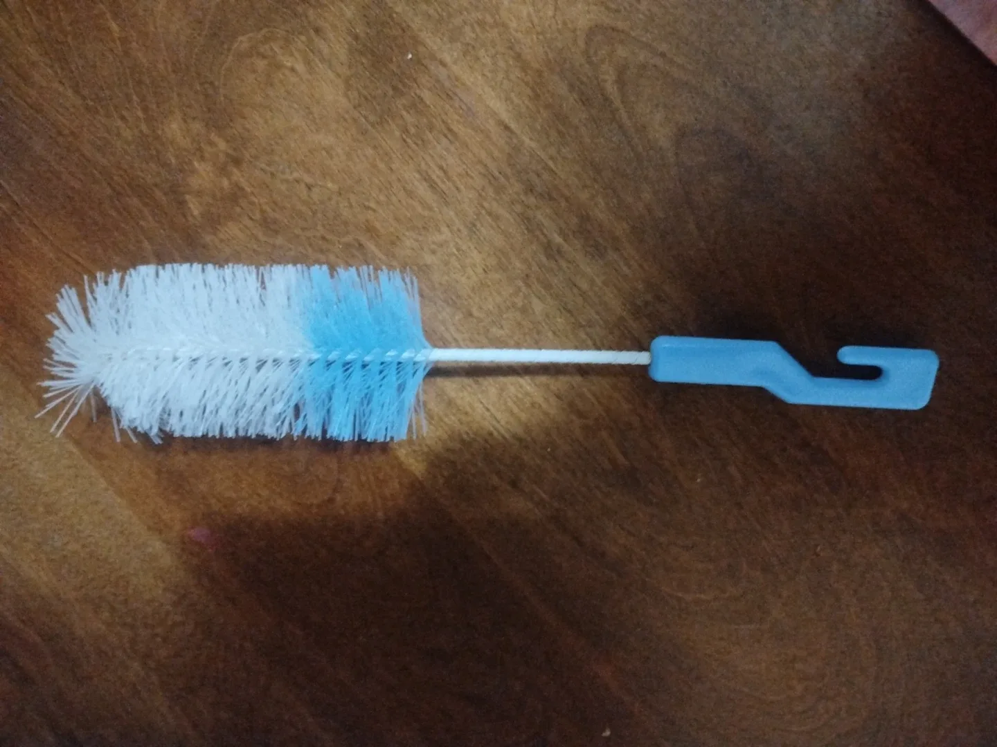 Bottle Brush - Blue and White