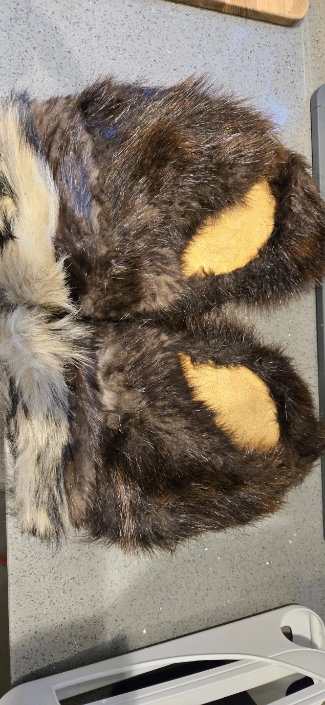 Beaver Fur Mittens