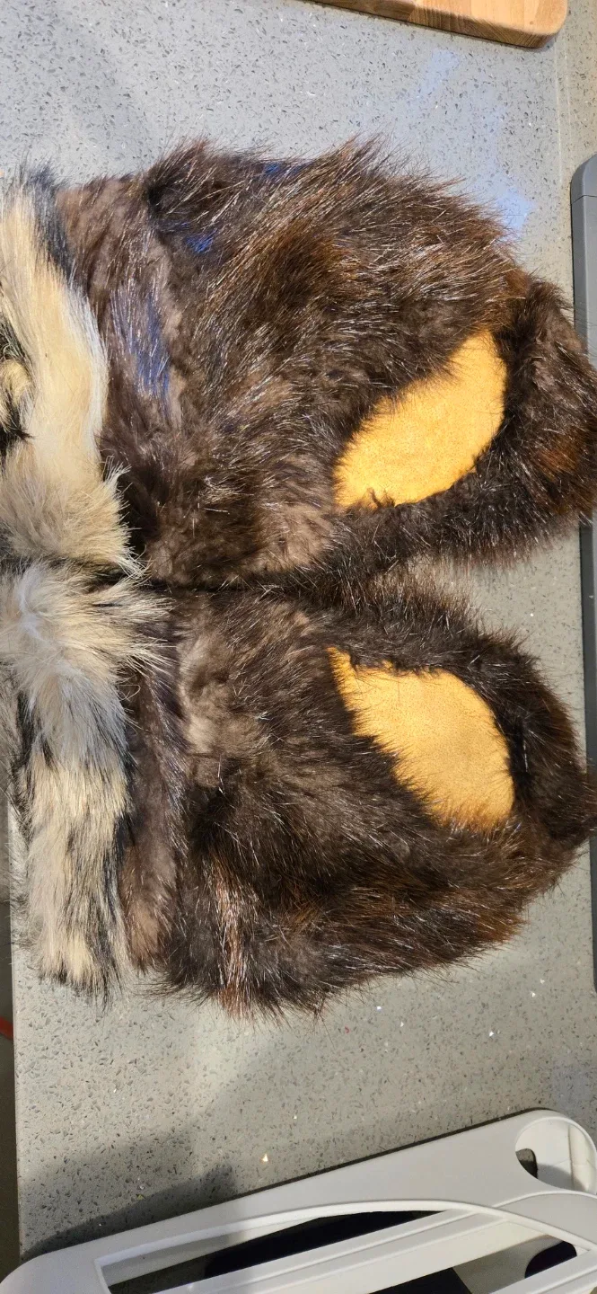 Beaver Fur Mittens