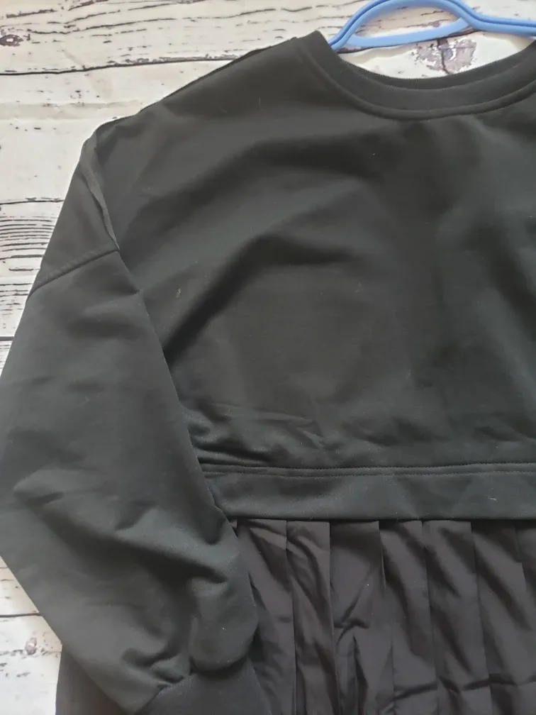 Black Shirt/mini dress NEW Size S image indicator(2)