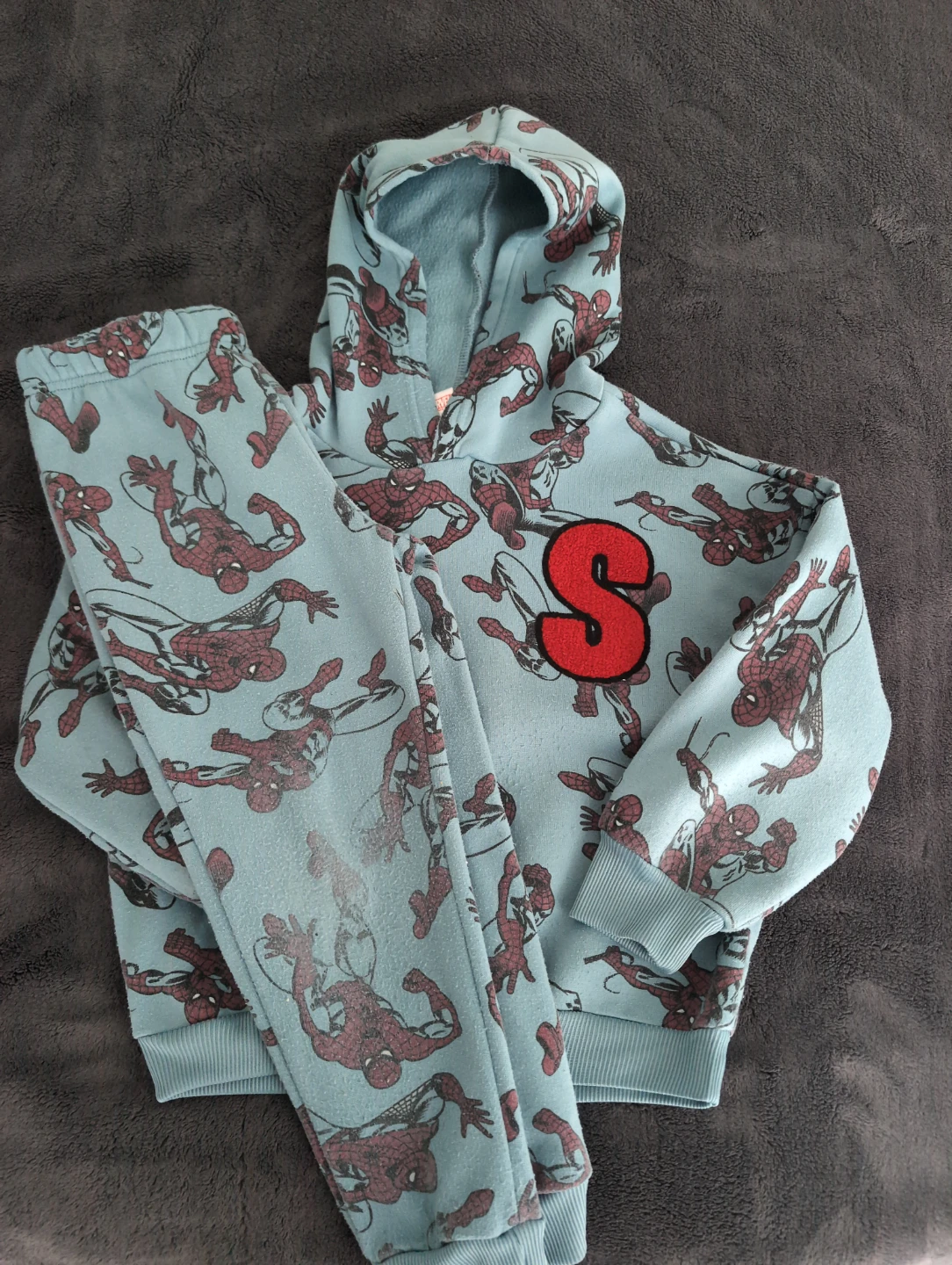 Marvel Spiderman Hoodie & Pants Set - Size 4