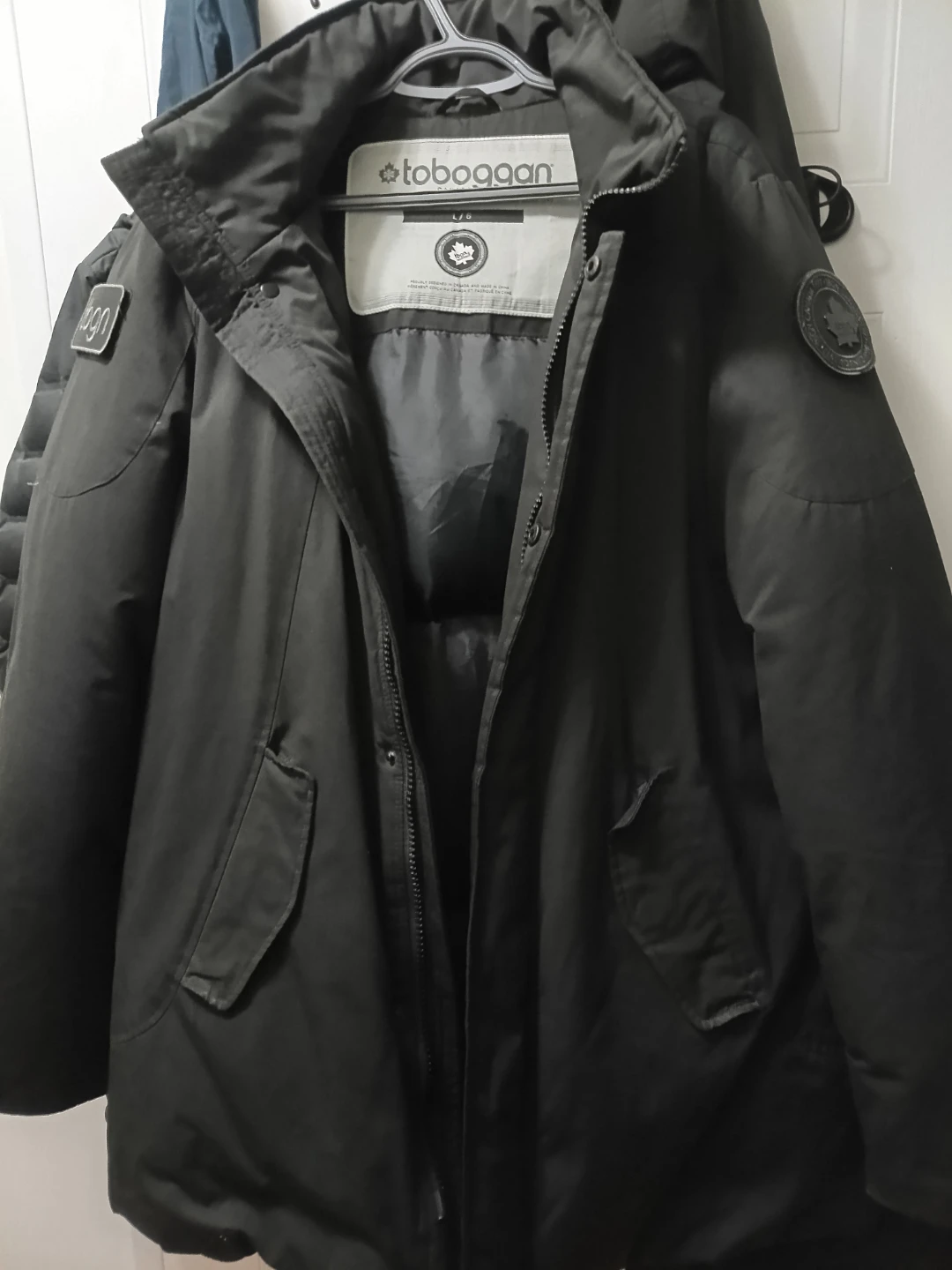 Toboggan Canada Black Winter Parka - Size L Men - photo 3