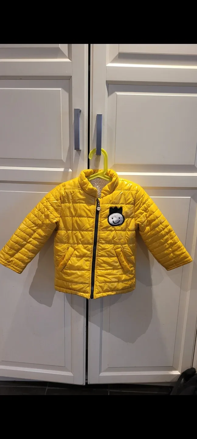 Yellow Puffer Jacket