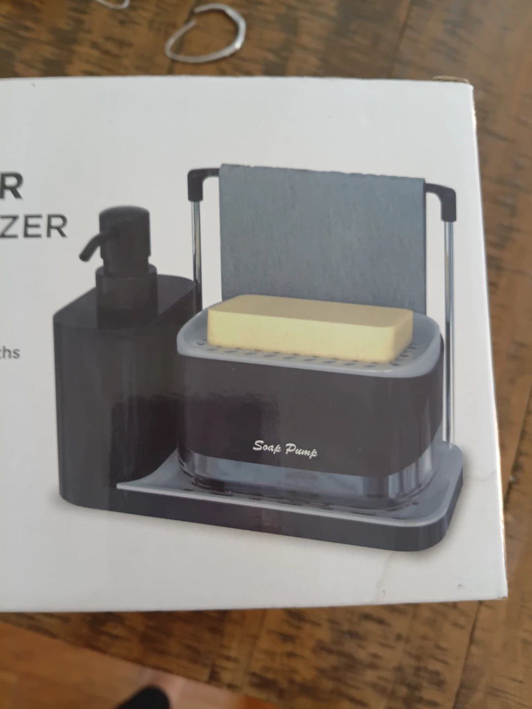 New Hand & Dish Soap Dispenser with Sink Organizer
