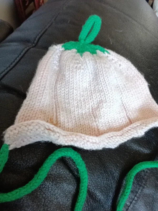 Handmade Knitted Baby Hat - Cute!
