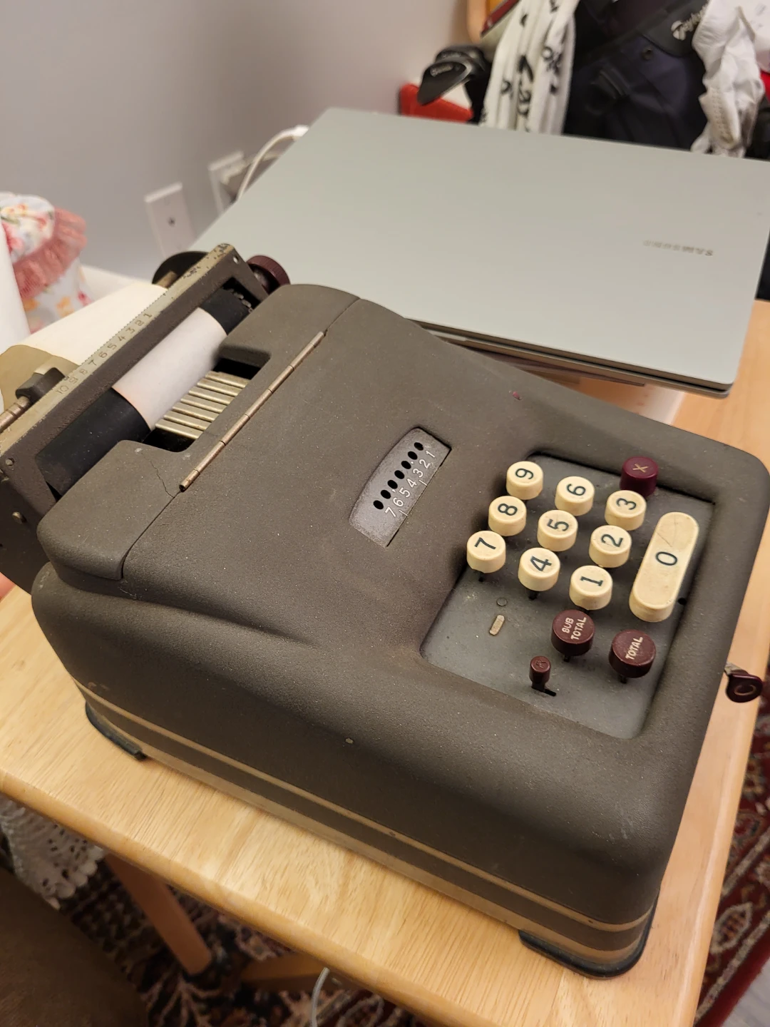 Vintage cash register