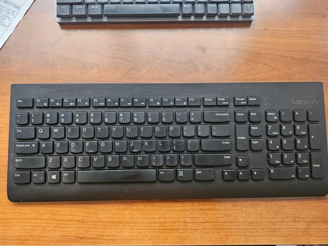 Lenovo Wireless Keyboard KU-0977 Black