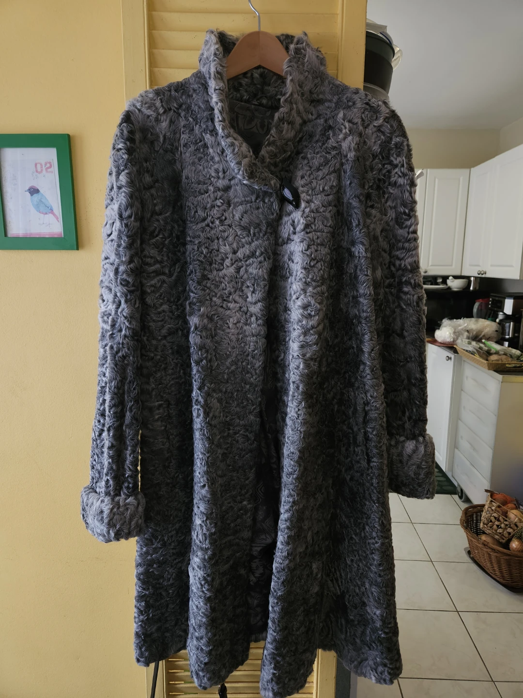 Styled by Yorn Paris Afghan Karakul Coat
