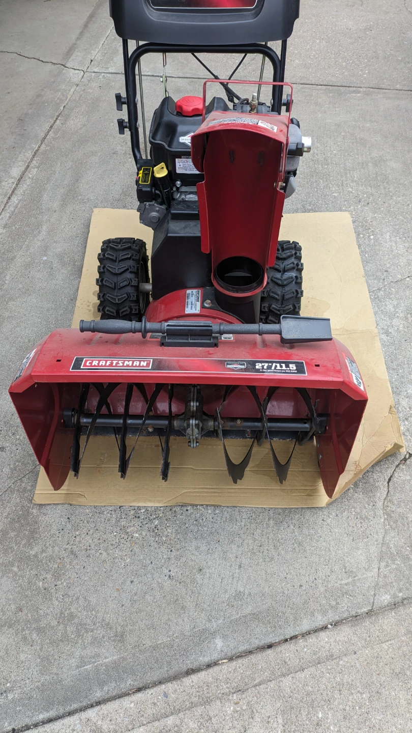 Craftsman 27" 215cc Two Stage Snow Blower