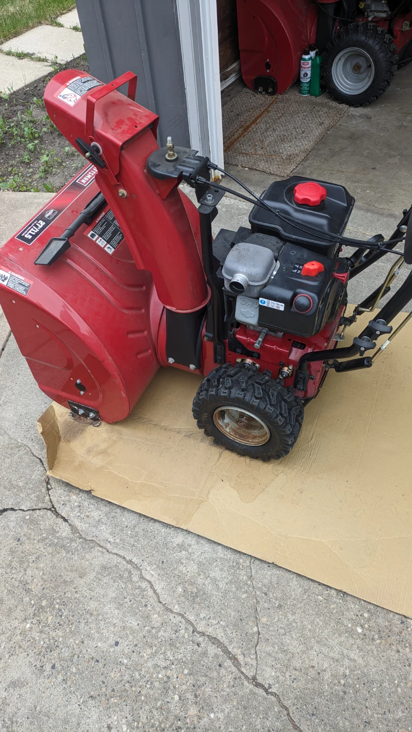 Craftsman 27" 215cc Two Stage Snow Blower - photo 2