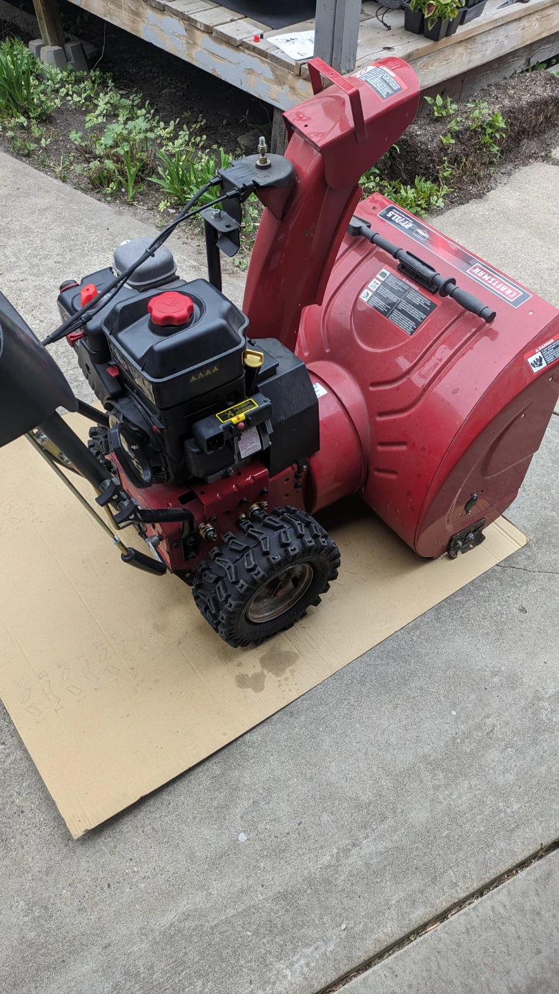 Craftsman 27" 215cc Two Stage Snow Blower - photo 3
