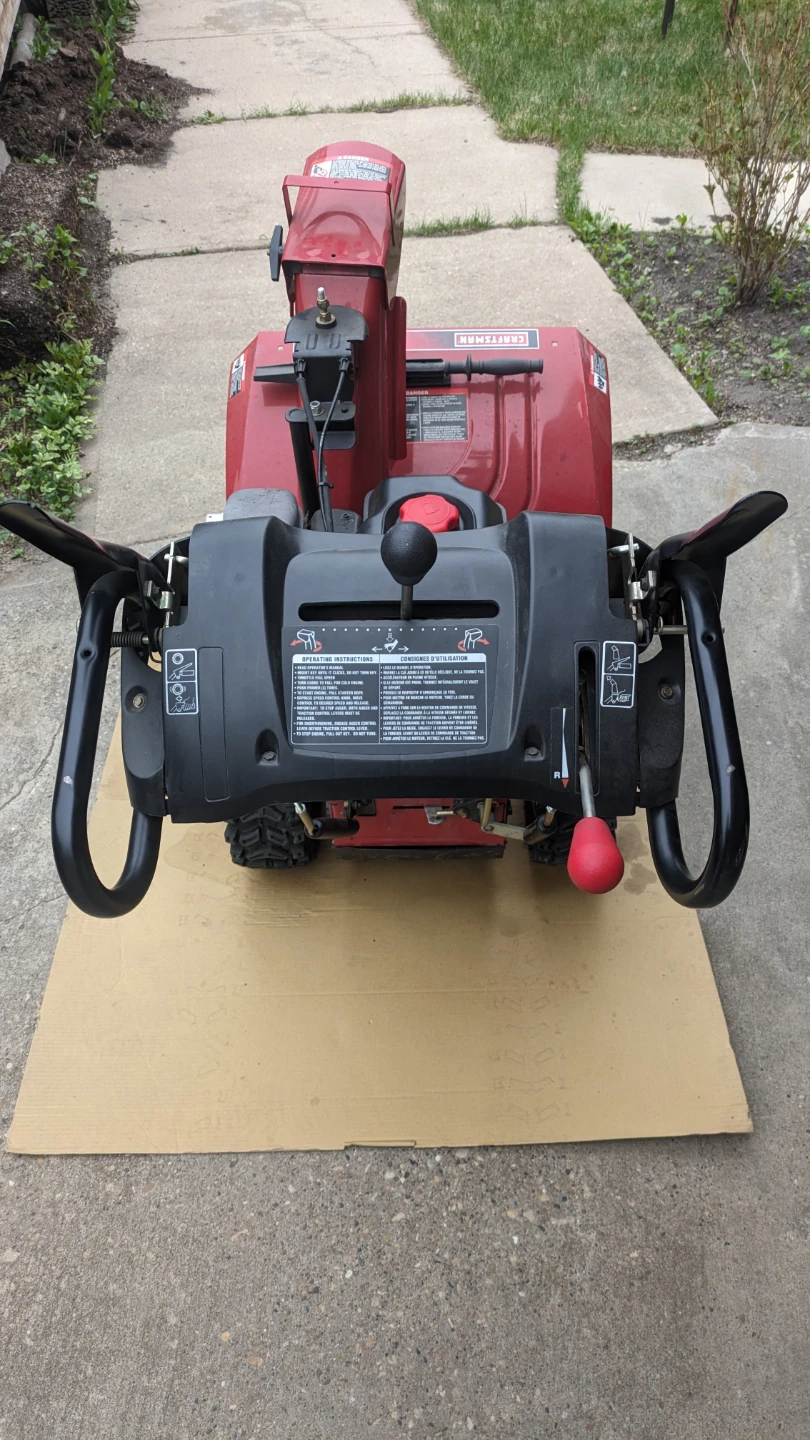 Craftsman 27" 215cc Two Stage Snow Blower - photo 4