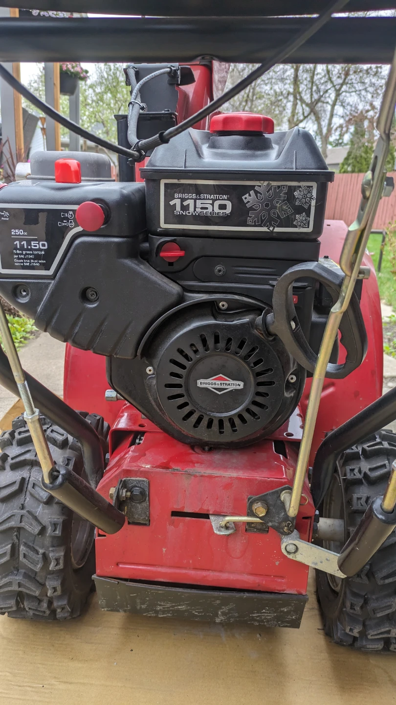 Craftsman 27" 215cc Two Stage Snow Blower - photo 5
