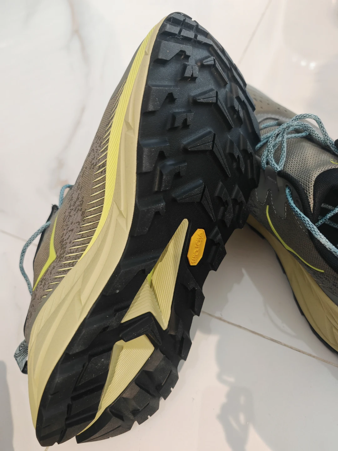 Hoka Skyline-Float X Olive Haze Running Shoes - US 10D - photo 4