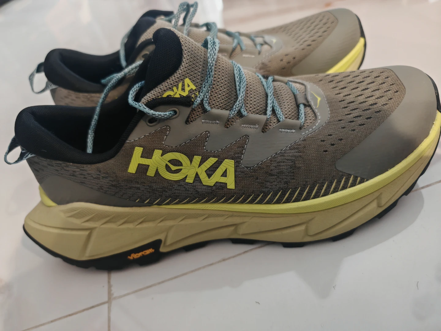 Hoka Skyline-Float X Olive Haze Running Shoes - US 10D - photo 5