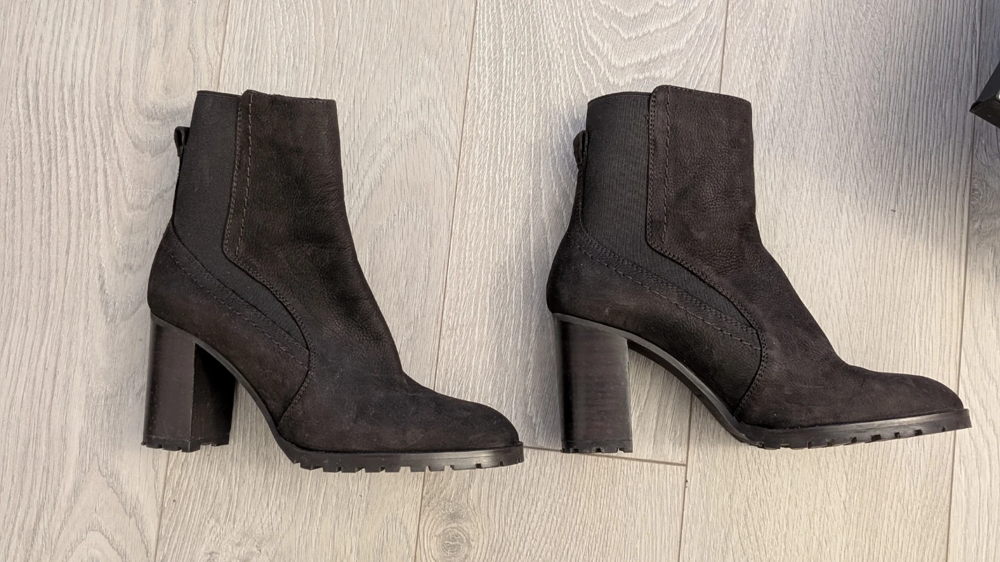 Massimo Dutti Botin Truck Nobuck Chocolate - Size US 6.5 - photo 4