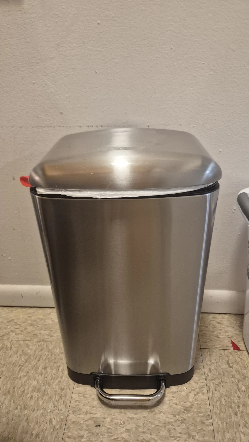 Stainless Steel Step Trash Can