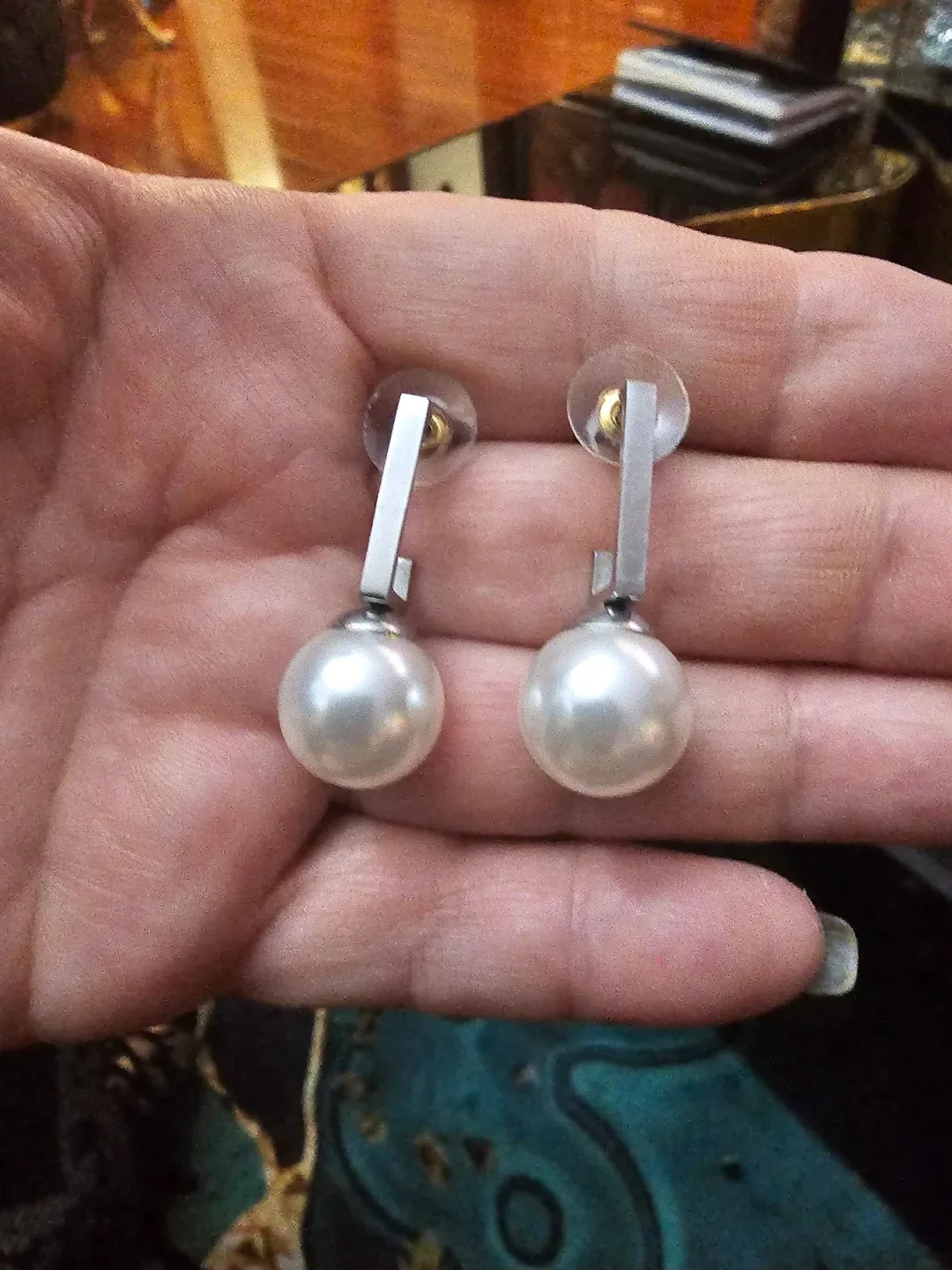 Pearl Drop Earrings