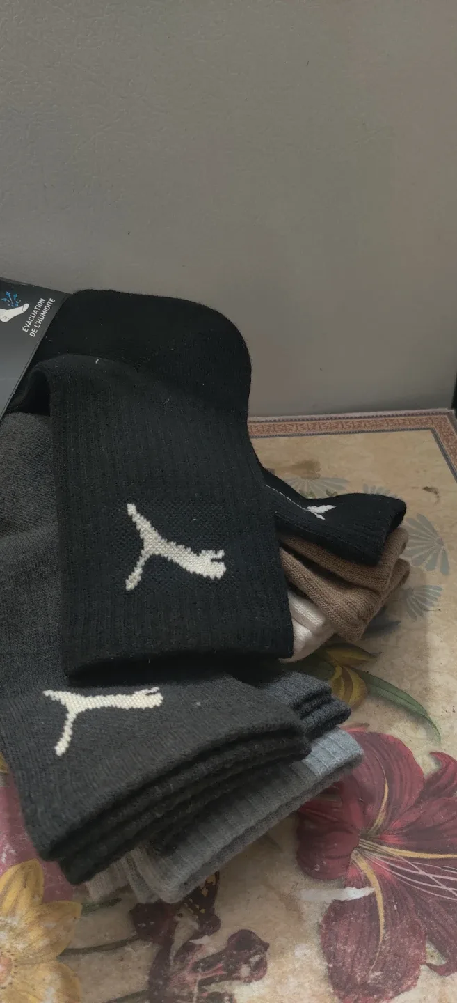 Puma 8 Pairs Hi Quarter Cushioned Socks image indicator(2)