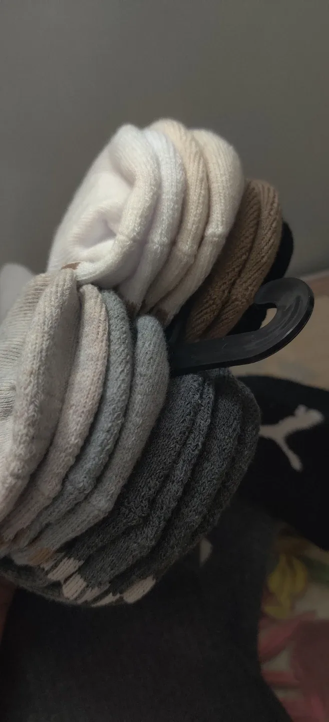 Puma 8 Pairs Hi Quarter Cushioned Socks image indicator(5)