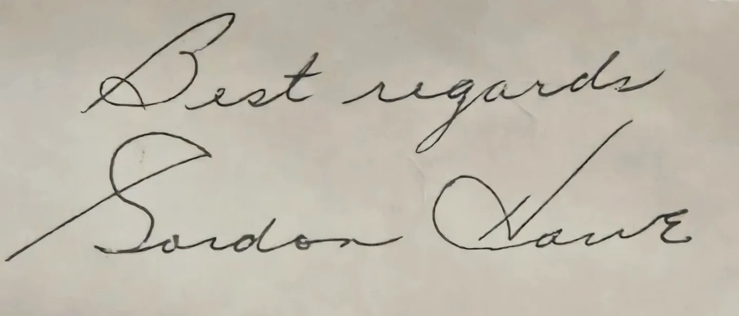 Vintage 1960's Original Signed Gordie Howe Poster image indicator(6)