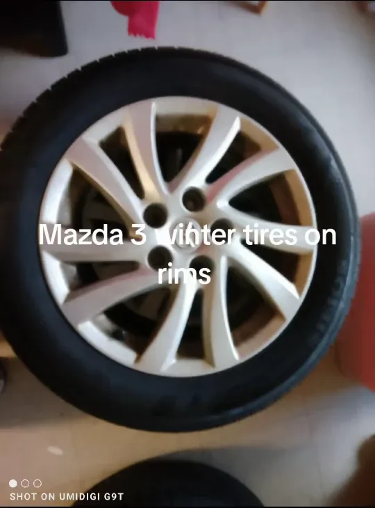 Mazda 3 Winter Tires on Rims & Raybestos Brake Pads image indicator(3)