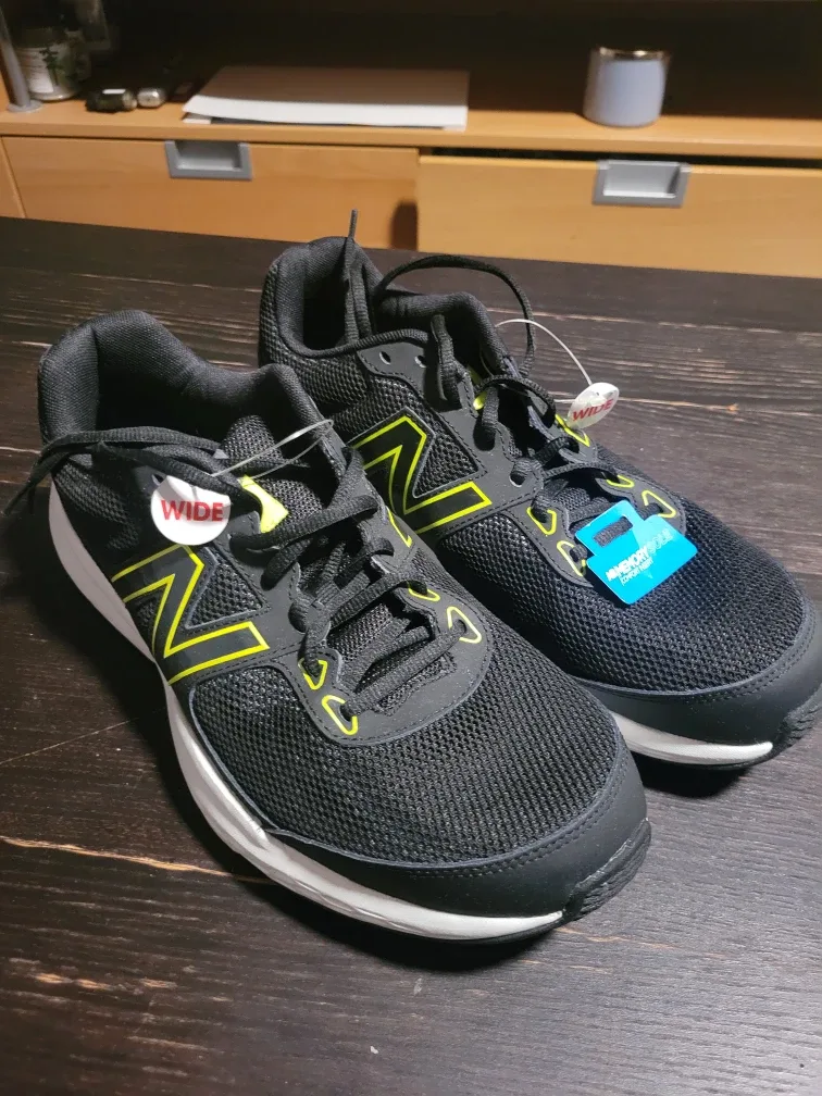 New Balance MX517BH1 Black/Yellow Shoes US 10 Wide