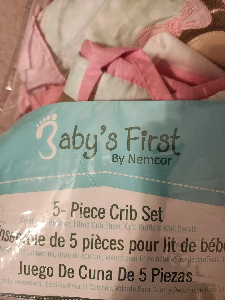 Baby's First 5-Piece Crib Set #Cleanout image indicator(4)