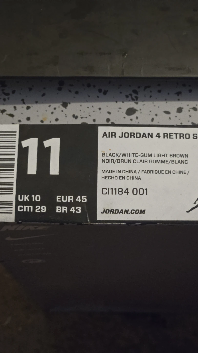 Air Jordan 4 Retro Size 11 - photo 5