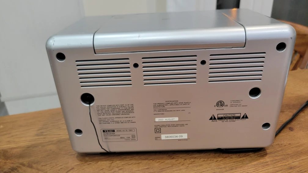 Antique TEAC SL-D80 CD Receiver / Radio - photo 2