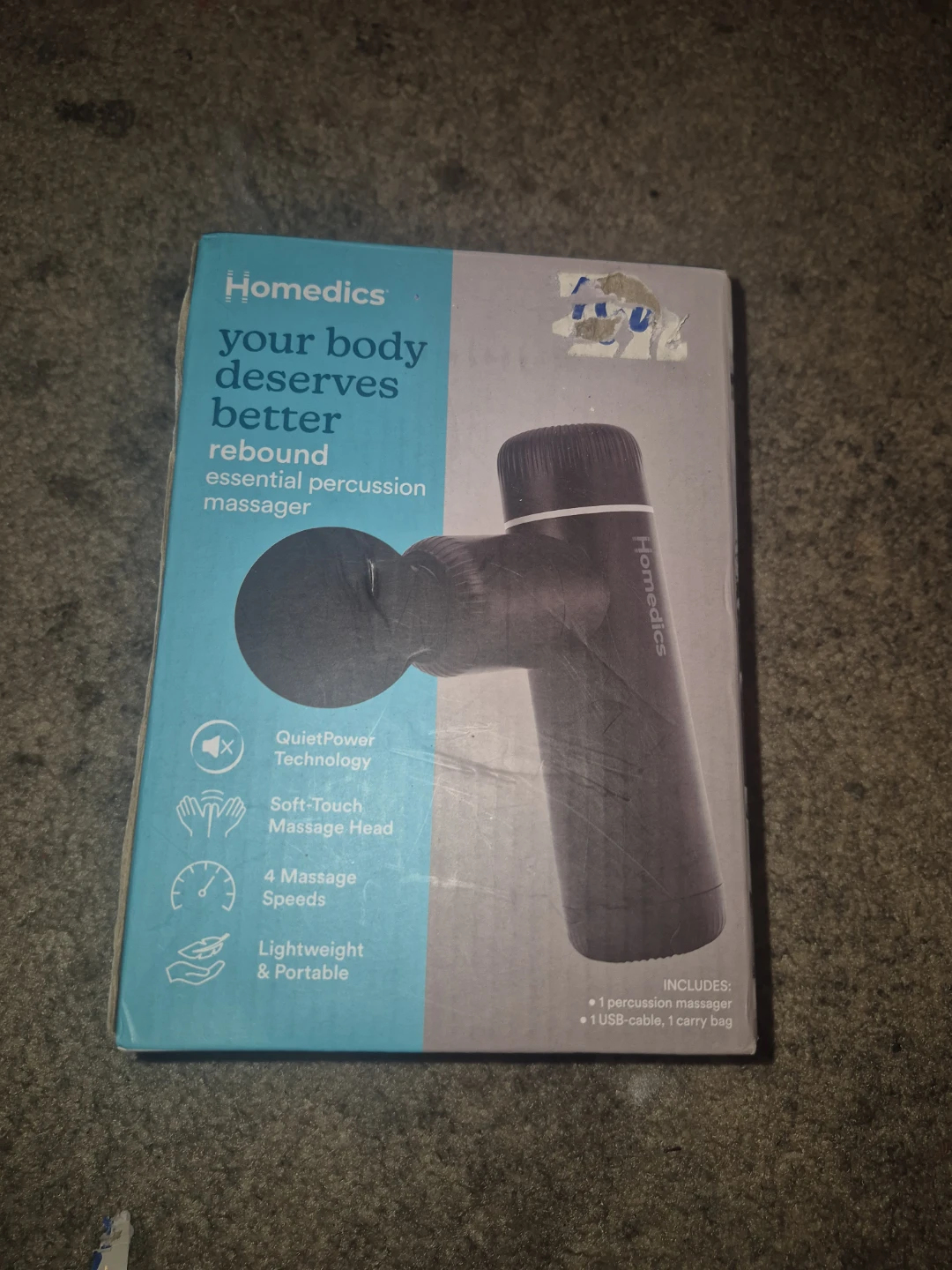 Homedics Rebound Essential Percussion Massager