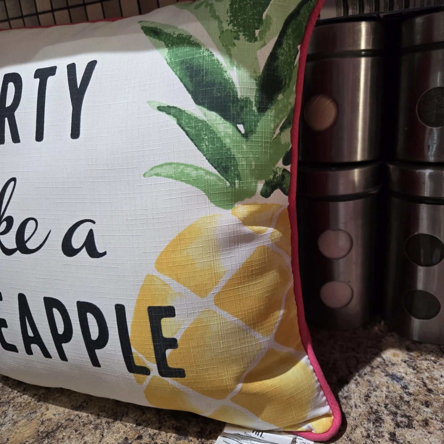 Party Like a Pineapple Decorative Pillow - photo 2