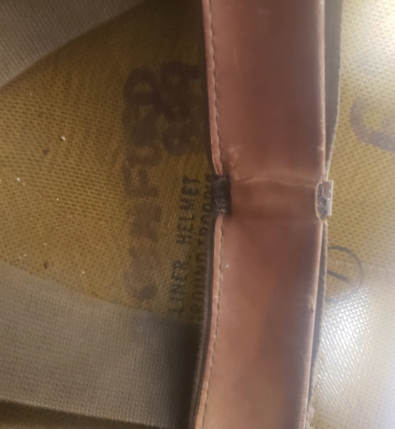 Vintage Military Helmet liner - photo 5