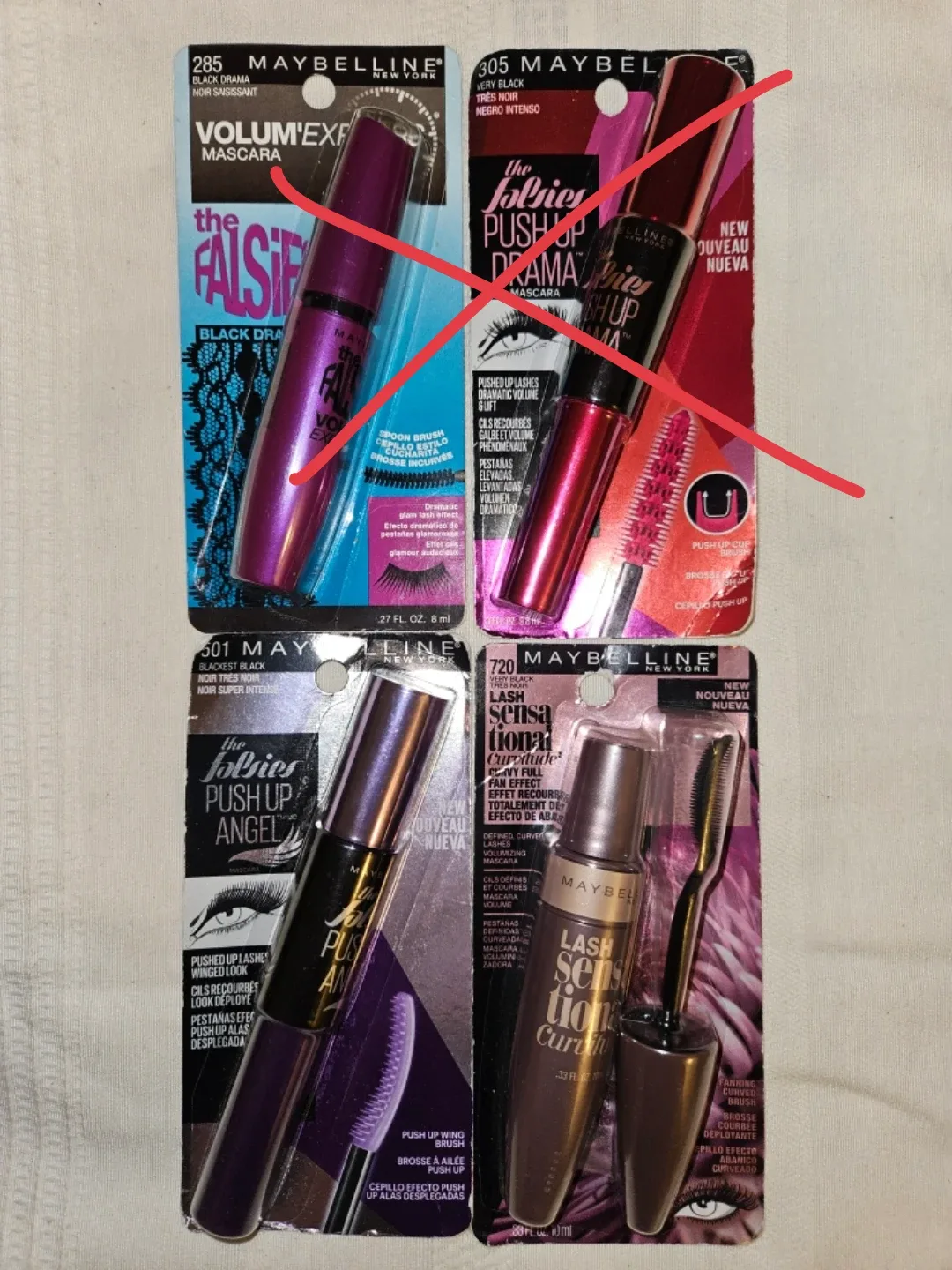 Maybelline Mascaras