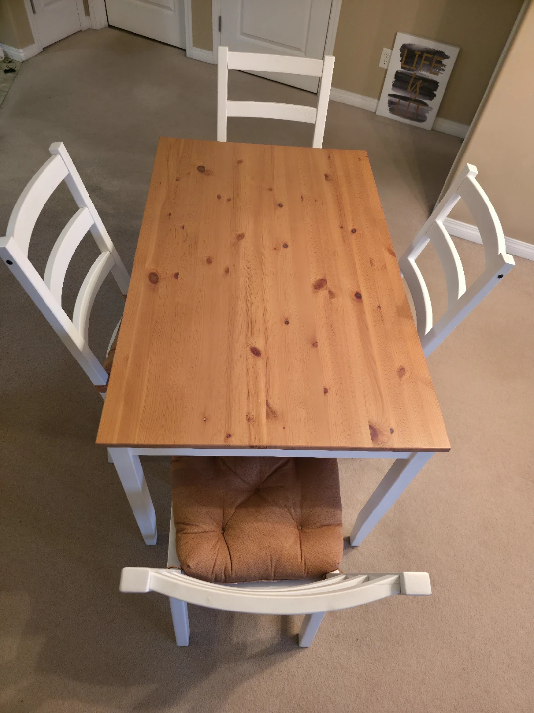 IKEA Dining Table & 4 Chairs - photo 5
