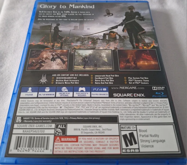 #Cleanout NieR:Automata Game of the YoRHa Edition - PS4 image indicator(2)