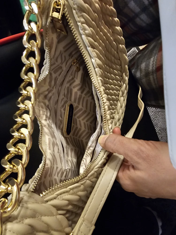 Madison West Cream Shoulder Bag - photo 5