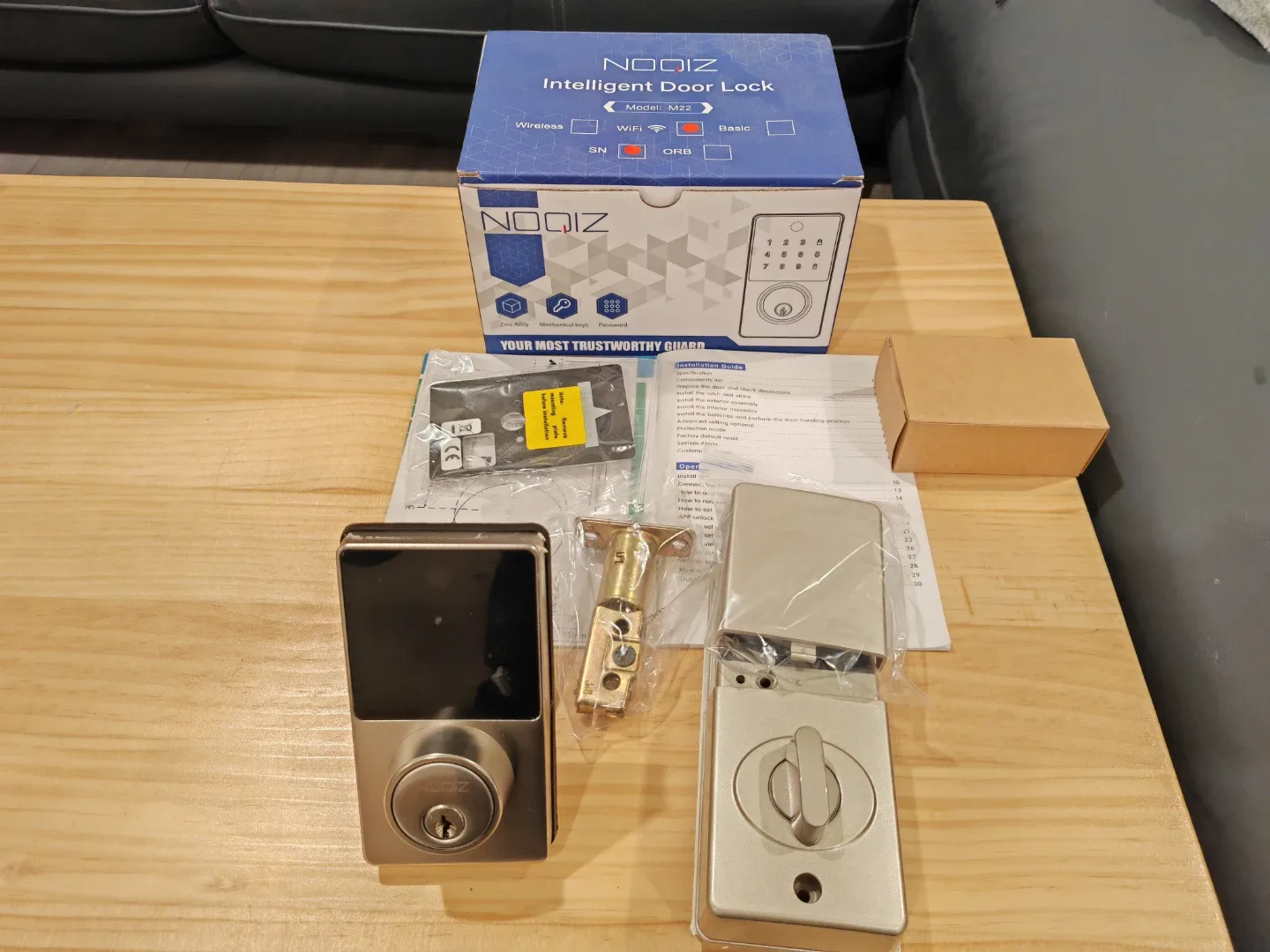 NOOIZ M22 Intelligent Door Lock - New in Box image indicator(2)