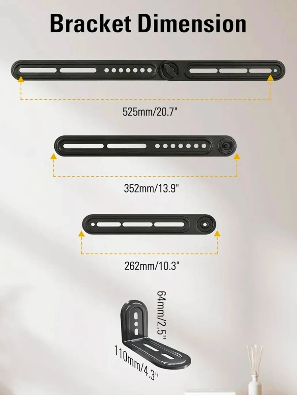 Mounting Dream Sound Bar Mount MD5420 image indicator(8)