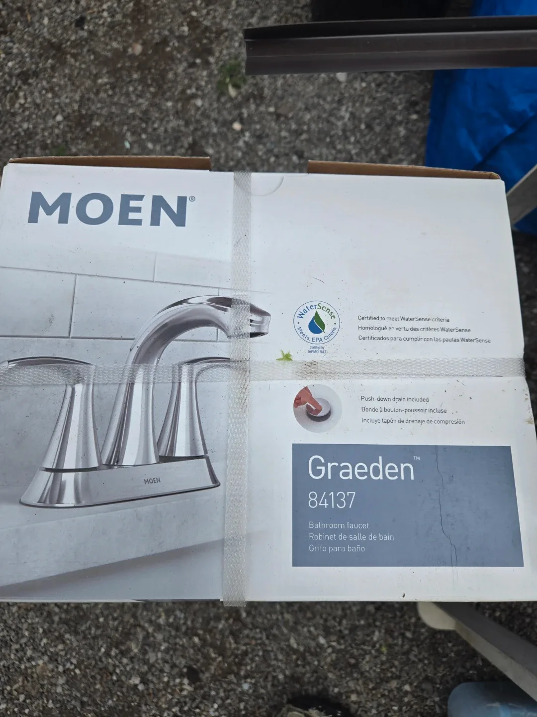 Moen Graeden 84137 Bathroom Faucet, New in Box
