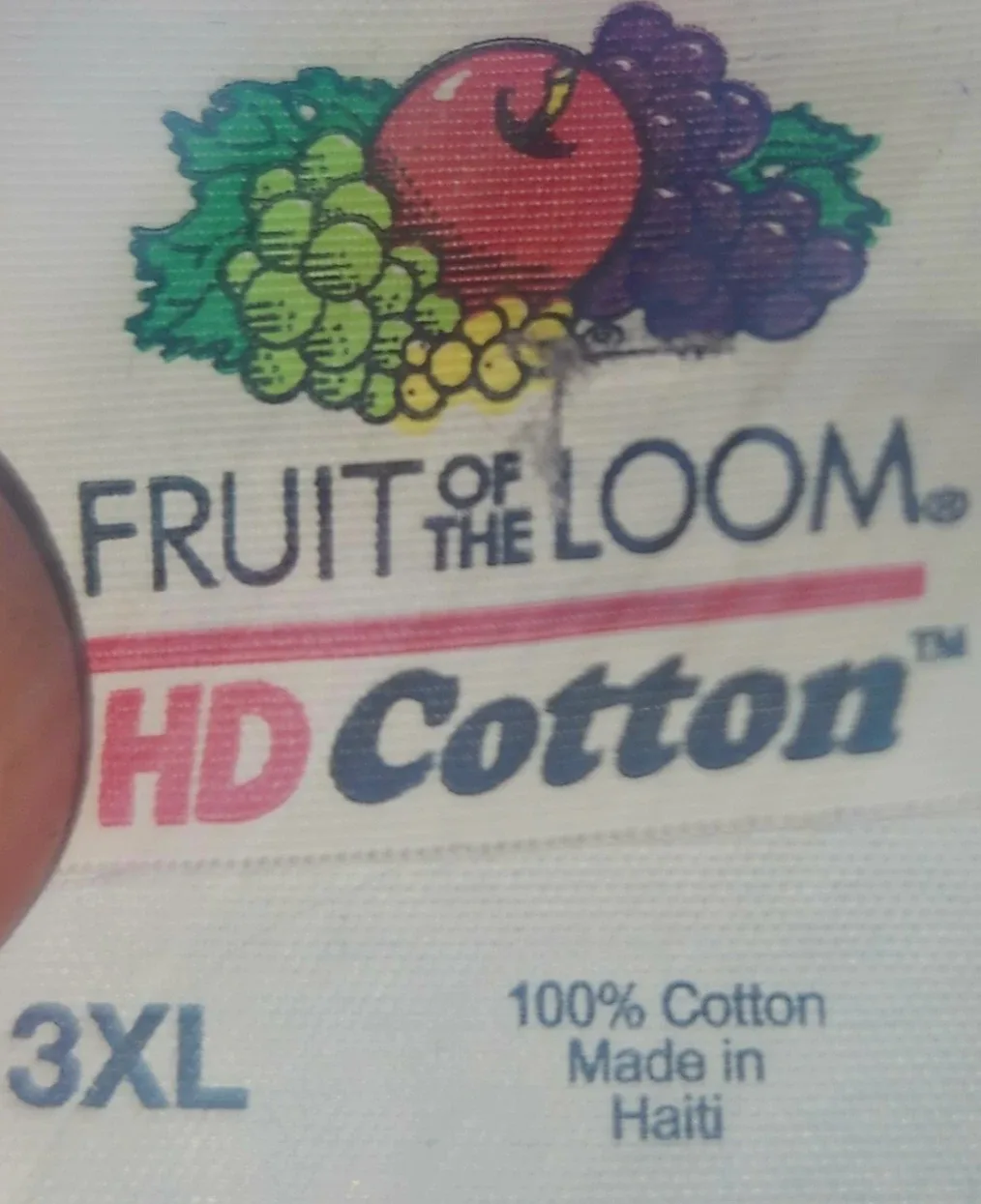 Fruit of the Loom 3XL Purple Graphic Tee image indicator(4)